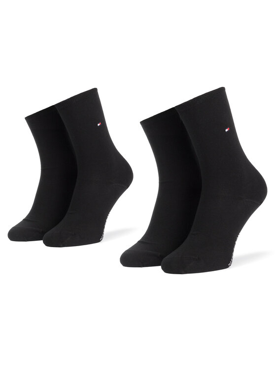 Tommy Hilfiger Ilgos kojinės Tommy Hilfiger 371221 r. 39/42r Juoda