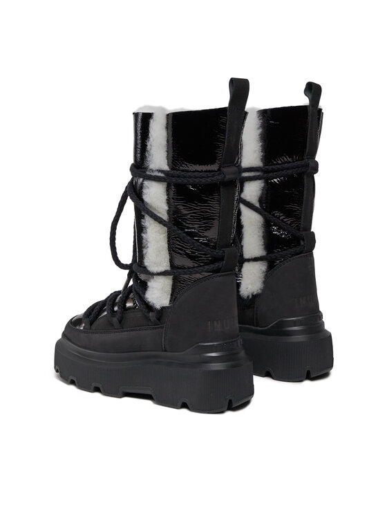 Inuikii Škornji za sneg Inuikii Endurance Cozy 75102-144 Črna