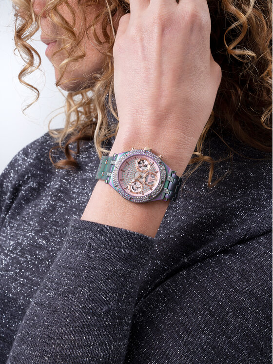 Guess orologio per donna Guess Heiress Rainbow GW0440L3 Rosa