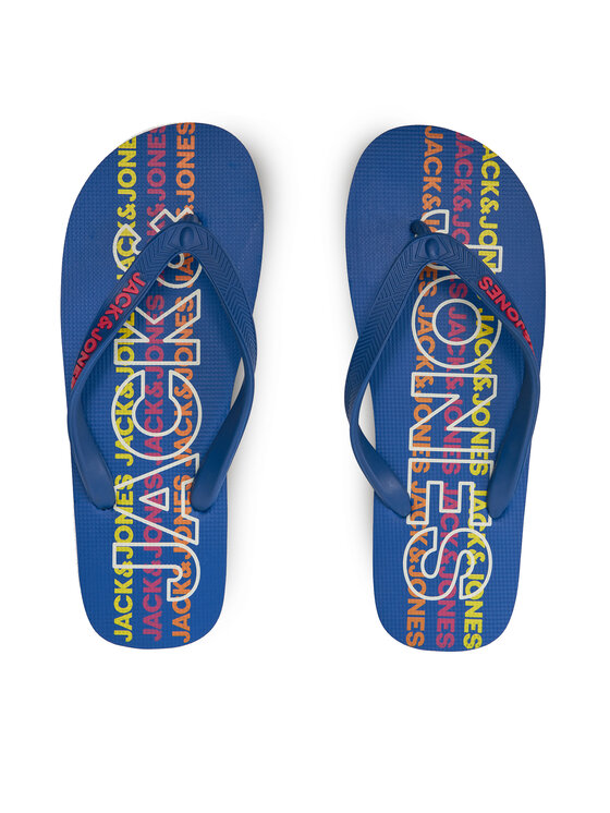 Jack & Jones Žabky Jack & Jones Jfwlogo 12251259 Tmavomodrá