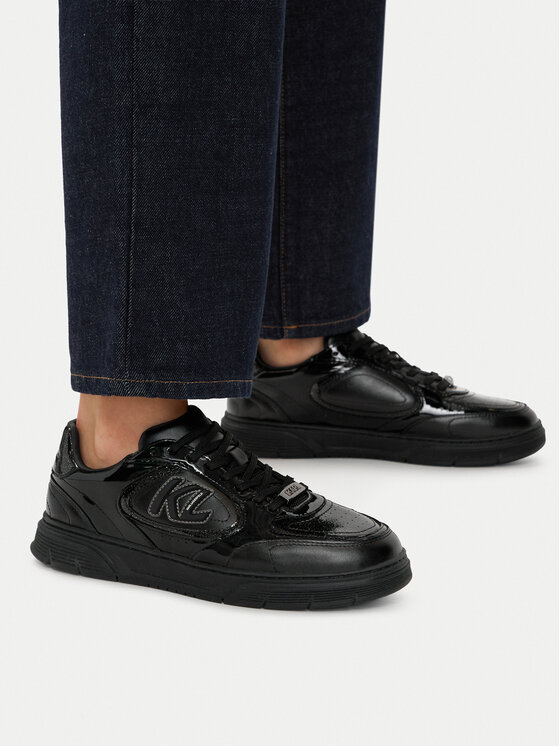 KARL LAGERFELD Sneakersy KARL LAGERFELD Kourtney KL63025 Czarny