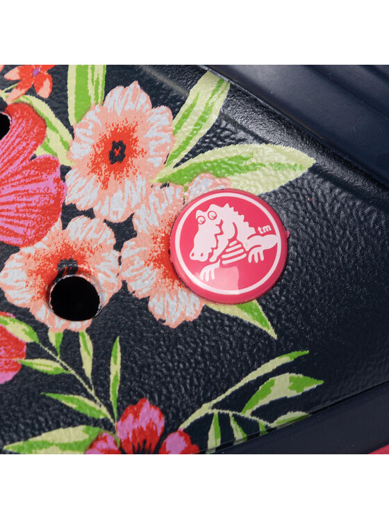 Crocs Natikače Crocs Crocband Printed Clog 205834 Tamnoplava