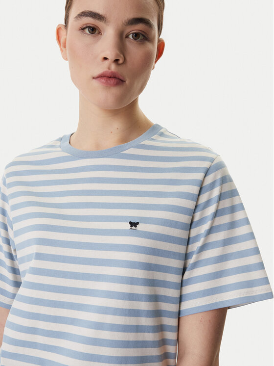 Weekend Max Mara Weekend Max Mara Camiseta Venaco 2615971031 Celeste Relaxed Fit