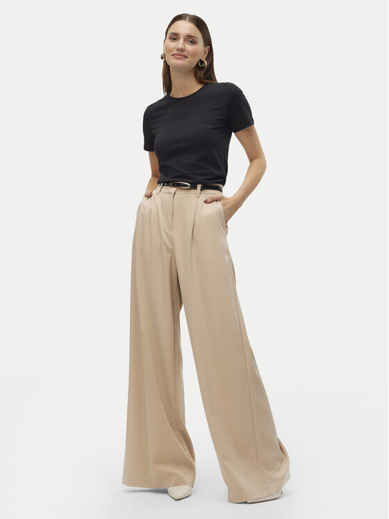 Vero Moda Vero Moda T-Shirt Lulu 10323755 Μαύρο Regular Fit