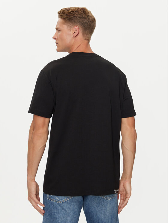 Karl Lagerfeld Jeans Karl Lagerfeld Jeans Camiseta 246D1700 Negro Regular Fit
