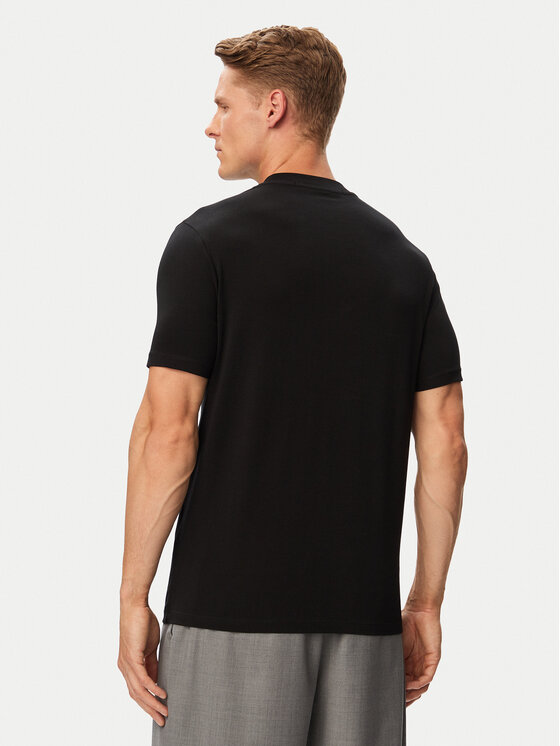 KARL LAGERFELD KARL LAGERFELD Camiseta 755037 563221 Negro Regular Fit