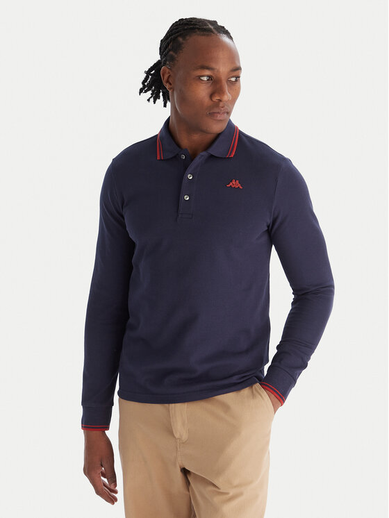 Robe di Kappa Robe di Kappa Polo Gord 6006570 Azul marino Slim Fit