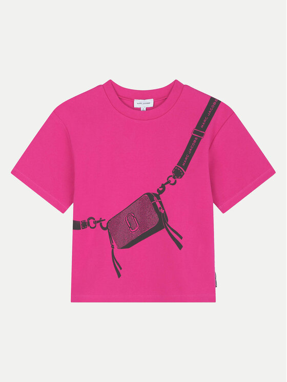 Marc Jacobs Marc Jacobs Футболка W60388 D Рожевий Regular Fit