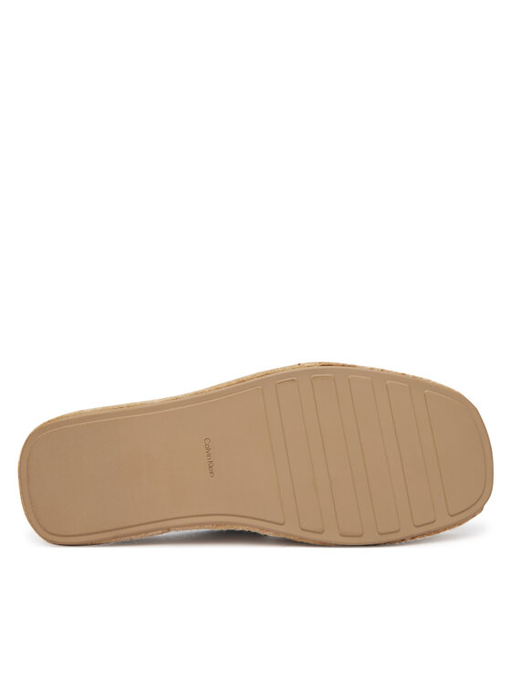 Calvin Klein Alpargatas Calvin Klein Flatf Espadrill Cross Lth Hdw HW0HW02892 Negro
