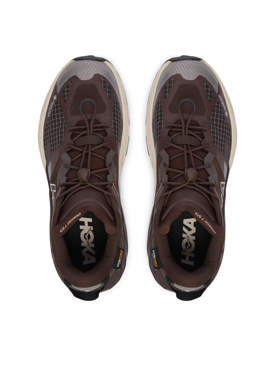 Hoka Маратонки за бягане Hoka Speedgoat 7 Gtx GORE-TEX 1176674 Тъмнокафяв