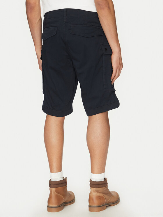 G-STAR G-Star Raw Medžiaginiai šortai Rovic Zip D08566-5126 990 Juoda Relaxed Fit
