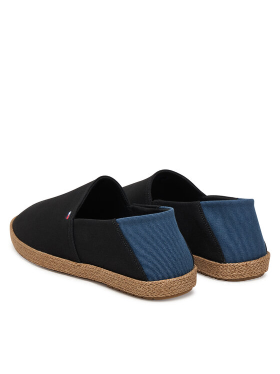 Tommy Hilfiger Espadrilles Tommy Hilfiger Core FM0FM05792 Fekete