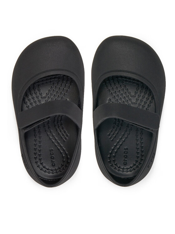 Crocs Балетки Crocs Brooklyn Mary Jane Flat T 209430 Чорний