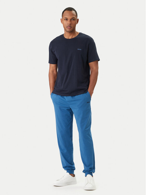 BOSS BOSS Camiseta Mix&Match 50515312 Azul marino Regular Fit