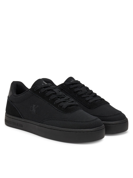 Calvin Klein Jeans Sportcipők Calvin Klein Jeans Classic Cupsole Mg Canvas YM0YM01218 Fekete