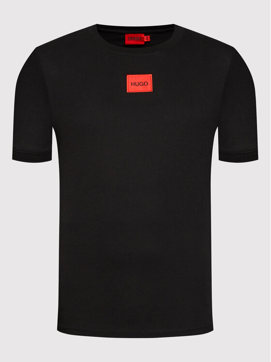 HUGO Hugo Футболка Diragolino212 50447978 Чорний Regular Fit
