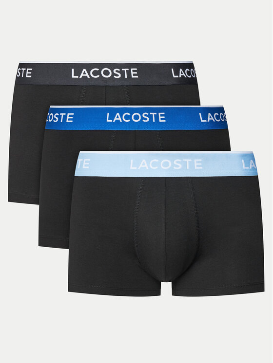 Lacoste Lacoste Комплект боксерів 5H1297 Чорний