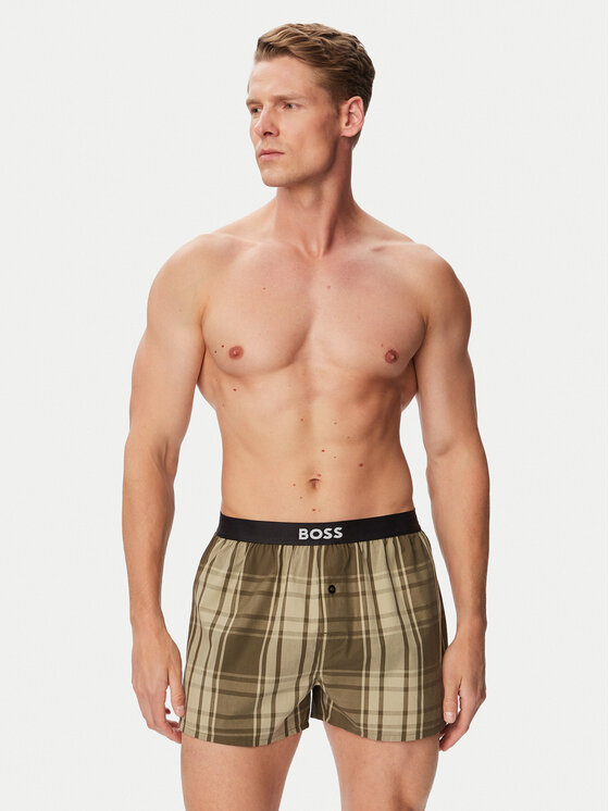 BOSS BOSS Conjunto de calzoncillos boxer 2P Boxer 50535781 Verde
