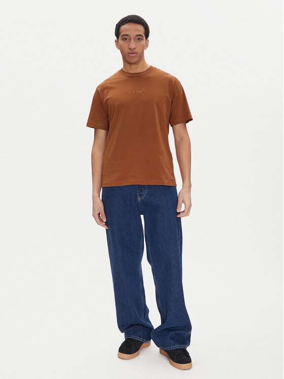 Vans Vans T-shirt Essential VN000HPZ Marrone Loose Fit