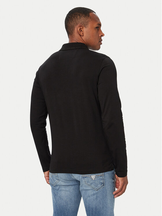 Guess Guess Polo M6YP36 K4395 Negro Extra Slim Fit