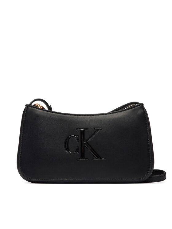 Calvin Klein Ročna torba Calvin Klein Bold Ck Mini Bag LV04F1125G Črna
