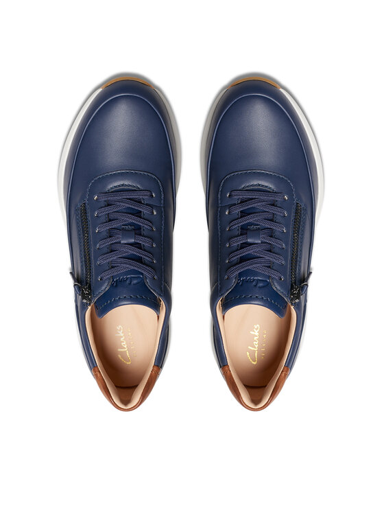 Sneakers Clarks Tivoli Zip 26176649 Bleumarin | Epantofi.ro