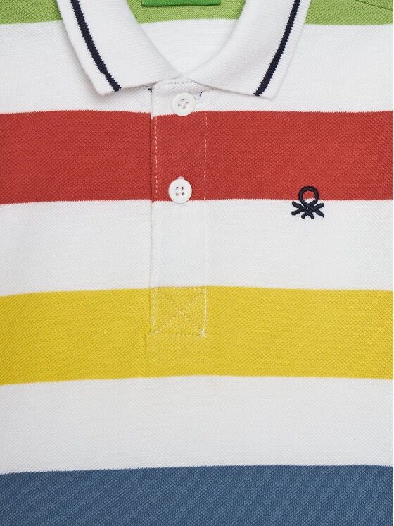 United Colors Of Benetton United Colors Of Benetton Polo marškinėliai 39QAG300V Spalvota Regular Fit