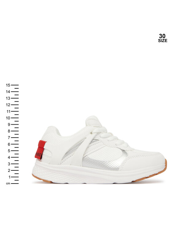 HUGO Sneakersy HUGO G01159 M Biela