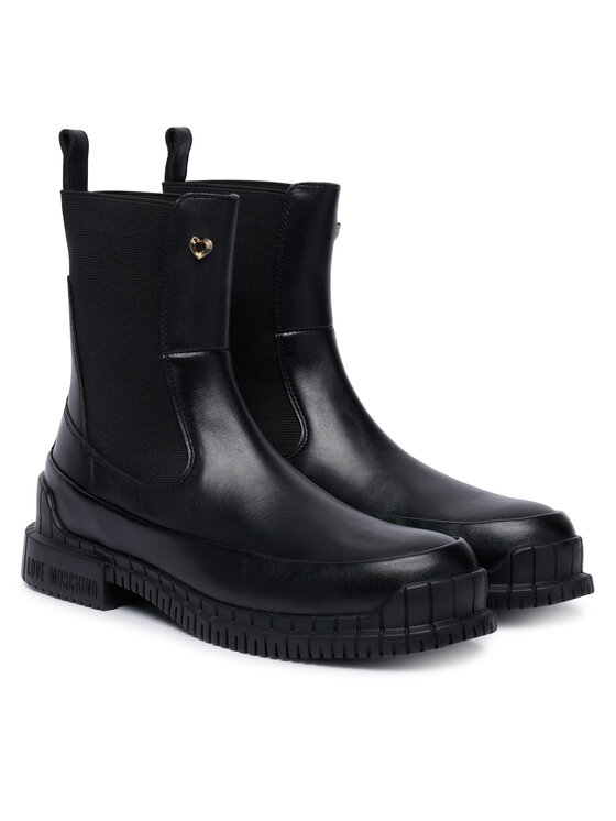 LOVE MOSCHINO Ботильйони LOVE MOSCHINO JA24043G1PIA0000 Чорний