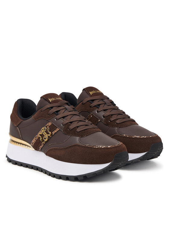 Just Cavalli Laisvalaikio batai Just Cavalli 81RA3SJ2 ZPC51 Tamsiai ruda