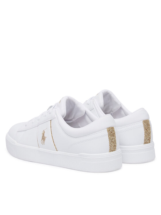 Polo Ralph Lauren Снікерcи Polo Ralph Lauren RL03875101 Білий