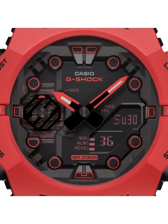 G-Shock Ročna ura G-Shock GA-B001-4AER Rdeča