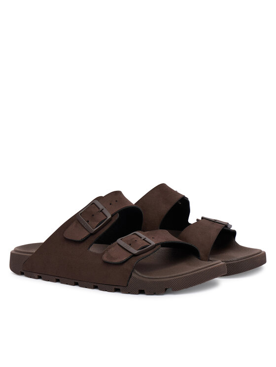 BOSS Papucs BOSS Surfley Sand MF 50563157 Barna