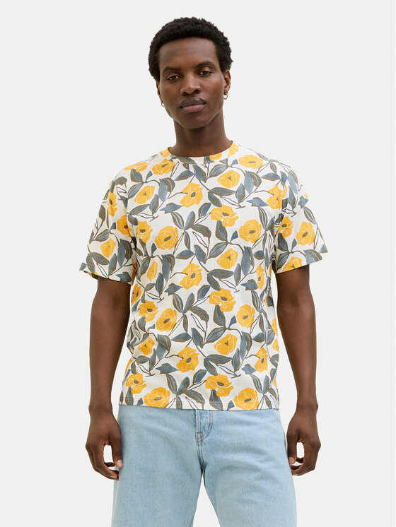 Jack & Jones Jack & Jones Футболка Almeria 12276912 Бежевий Regular Fit