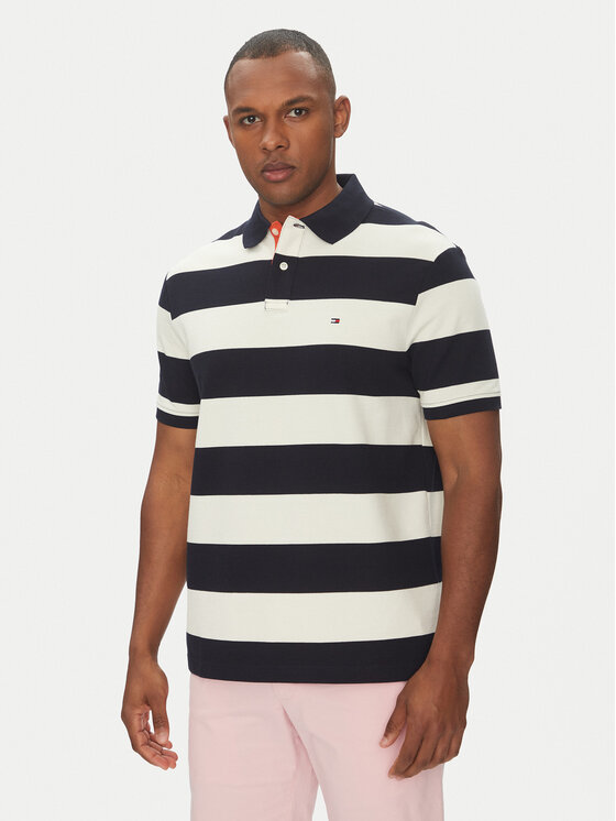 Tommy Hilfiger Tommy Hilfiger Polo marškinėliai MW0MW39045 Tamsiai mėlyna Regular Fit