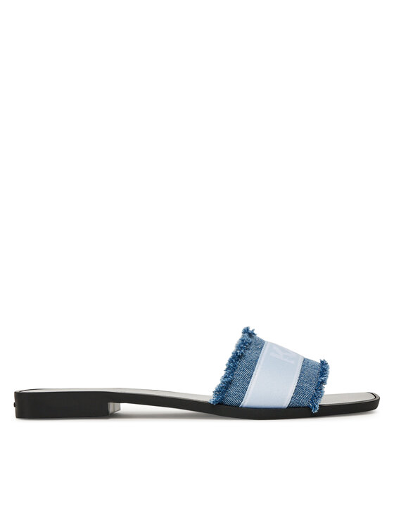 KARL LAGERFELD Шльопанці KARL LAGERFELD Skoot II KL80411 Голубий