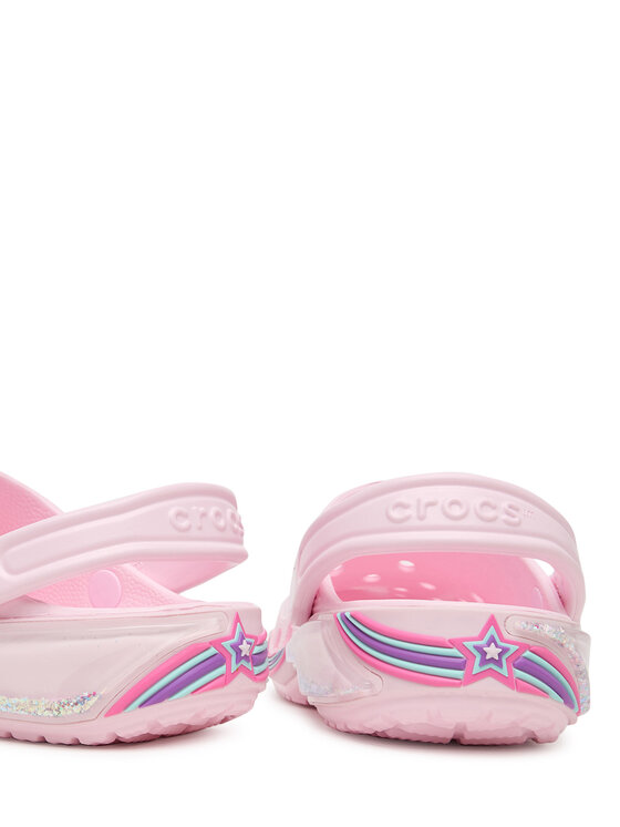 Crocs Klapki Crocs Star Sparkle Shaker Clog 211609 Różowy