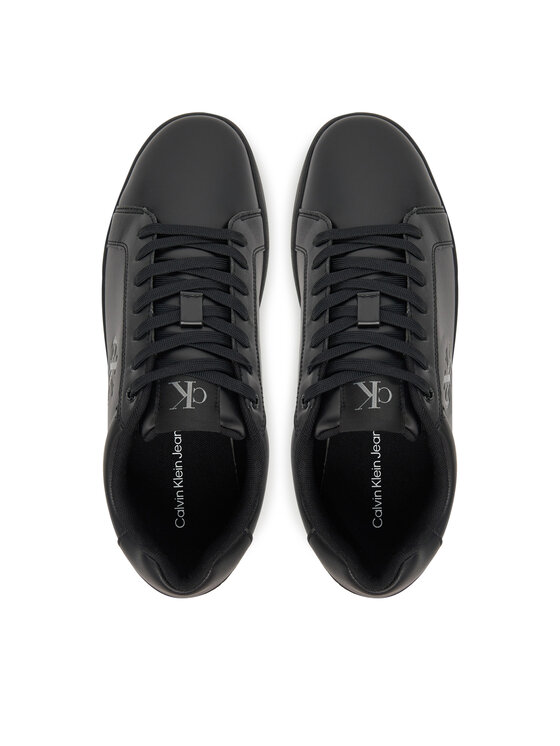 Calvin Klein Jeans Sneakersy Calvin Klein Jeans Classic Cupsole Mono Lth YM0YM01369 Černá