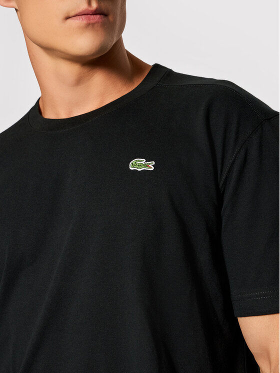 Lacoste Lacoste Футболка TH7618 Чорний Regular Fit