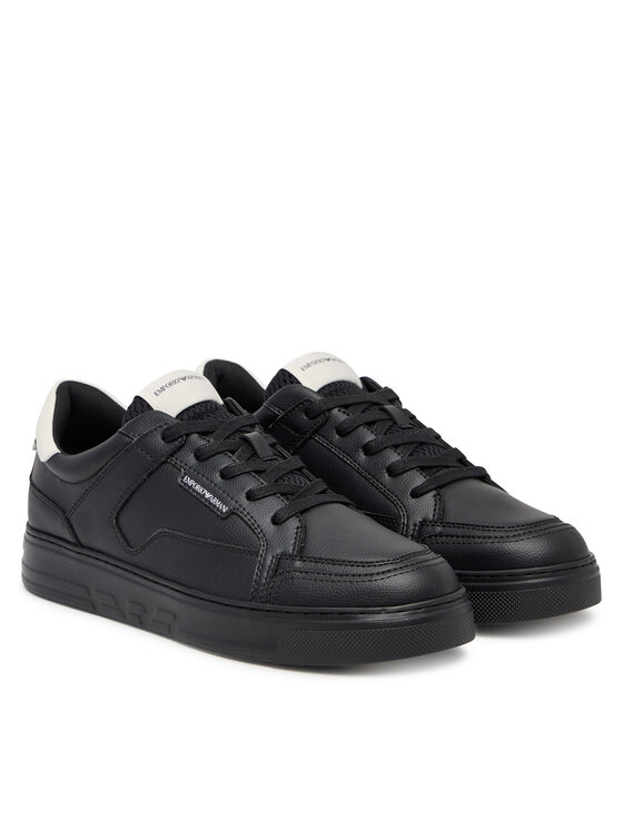 Emporio Armani Снікерcи Emporio Armani EM003702 AF19573 MC024 Чорний