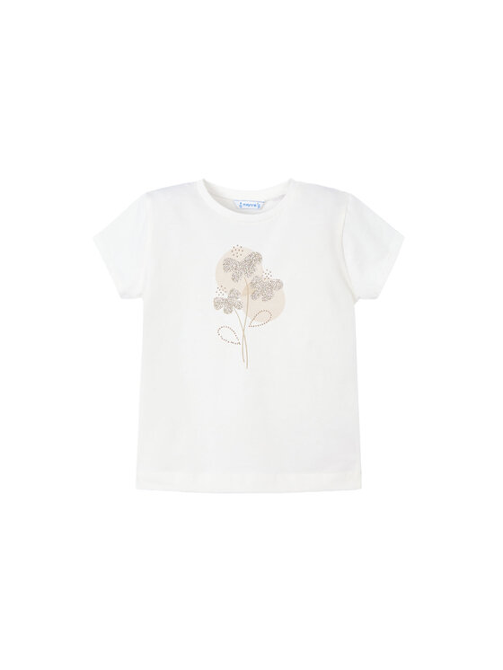 Mayoral Mayoral Camiseta 174 Écru Regular Fit
