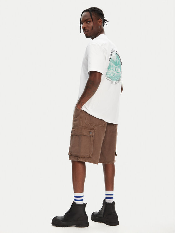 Hunter Hunter T-shirt Rasputin HARM0057251 Bijela Relaxed Fit