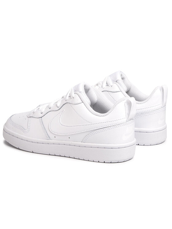 Nike Sneakersy Nike Court Borough Low 2 (GS) BQ5448 100 Bílá