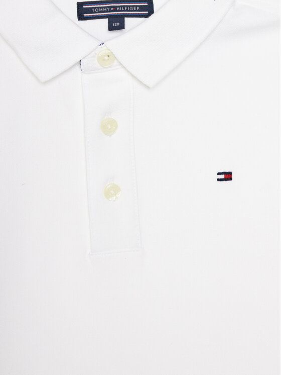 Tommy Hilfiger Tommy Hilfiger Pólóing KB0KB03975 Fehér Regular Fit