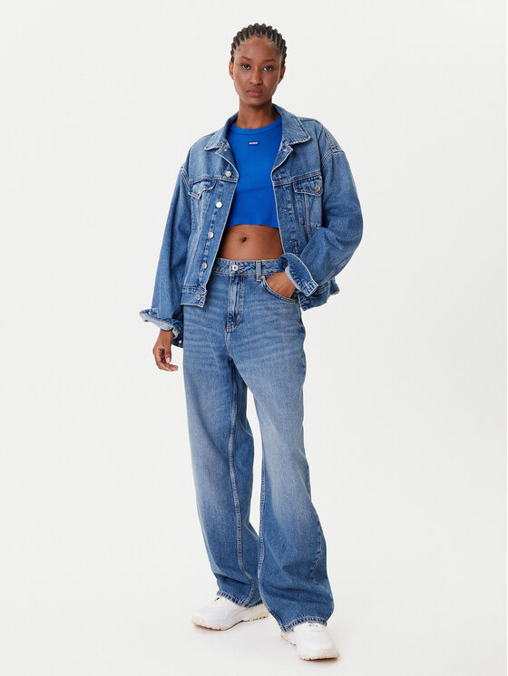 HUGO HUGO Vaqueros Leni_B 50546357 Azul Loose Fit