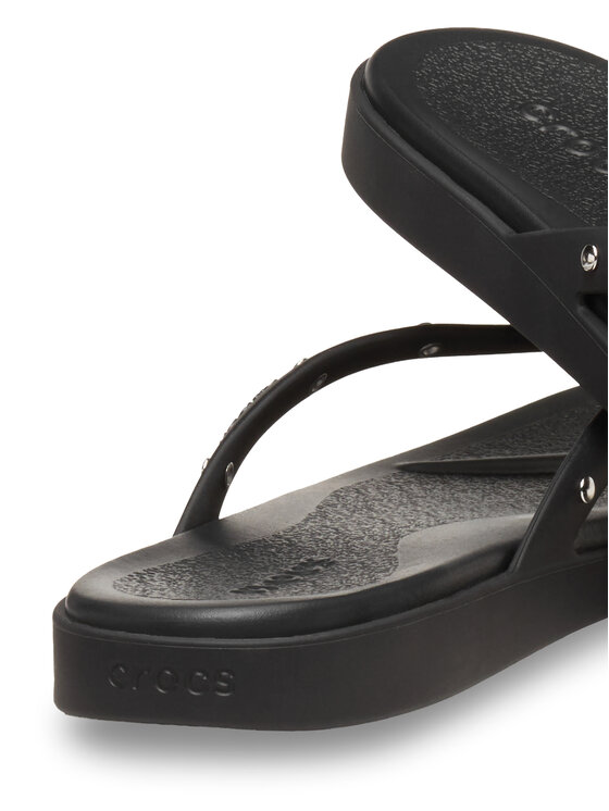 Crocs В'єтнамки Crocs Miami Studded Flip 211471 Чорний