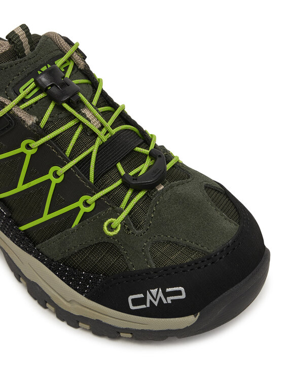 CMP Трекінгові черевики CMP Kids Rigel Low Trekking Wp 3Q54554 Зелений