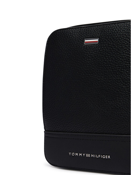 Tommy Hilfiger Мъжка чантичка Tommy Hilfiger Th Central Mini Reporter AM0AM14433 Черен
