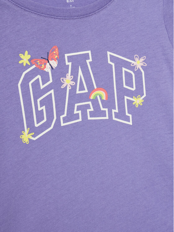 Gap Gap Футболка 710283-05 Фіолетовий Regular Fit