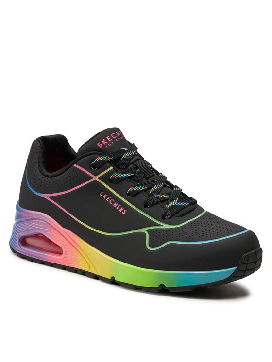 Skechers Снікерcи Skechers Uno Pop Of Sunshine 155148/BKMT Чорний